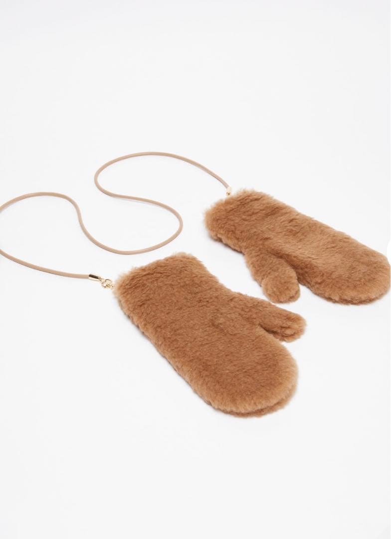 未使用 Max Mara マックスマーラ OMBRAT2 テディベア