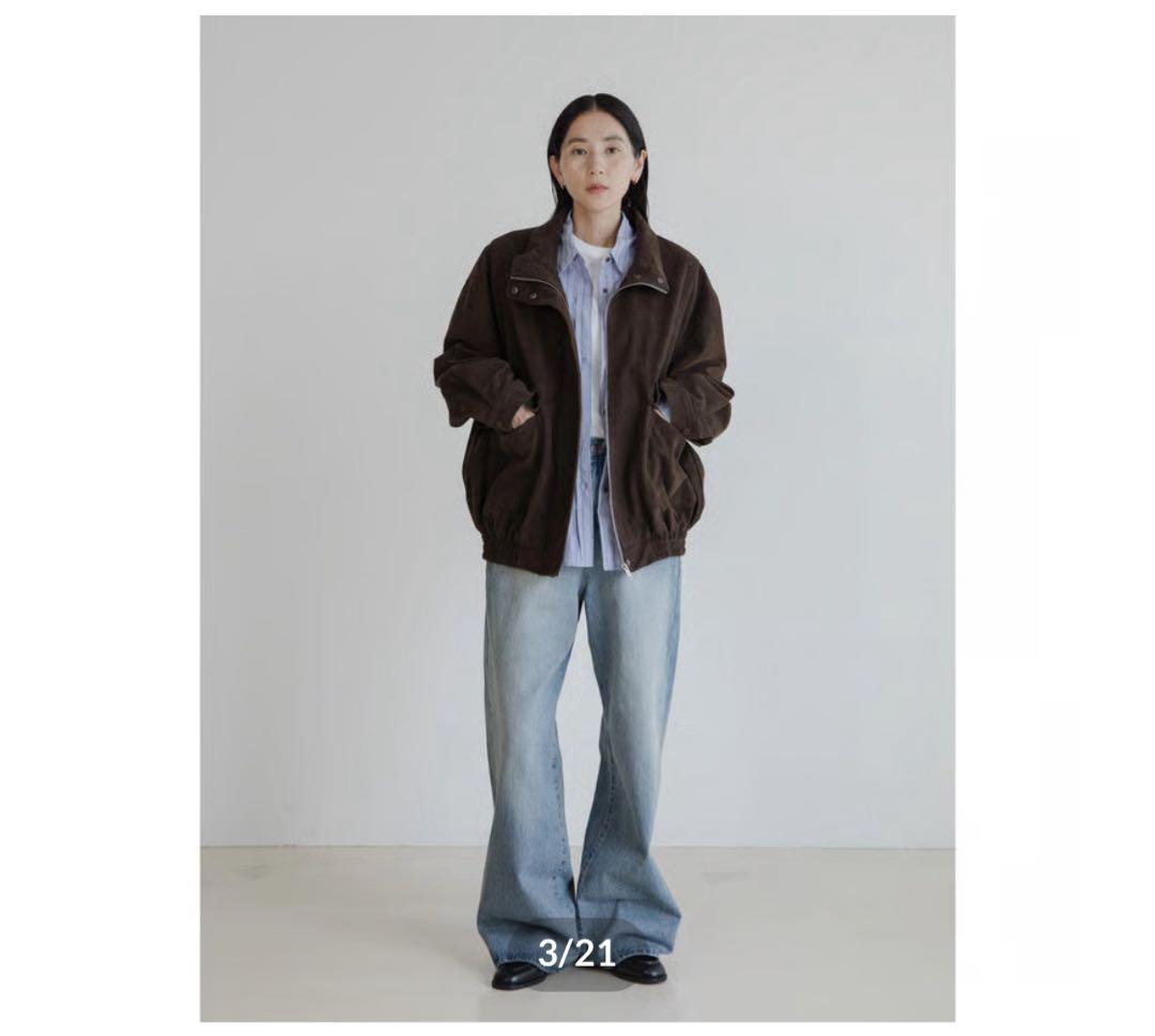 出品1/28まで　nokcha suède like over jacket