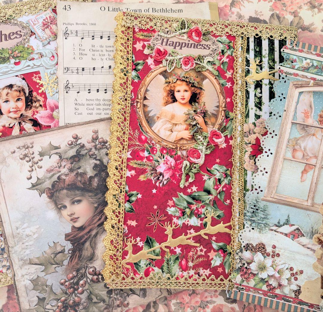 お洒落ビクトリアンガールのXmas大型ジャンクジャーナル2025♥Wishes♥