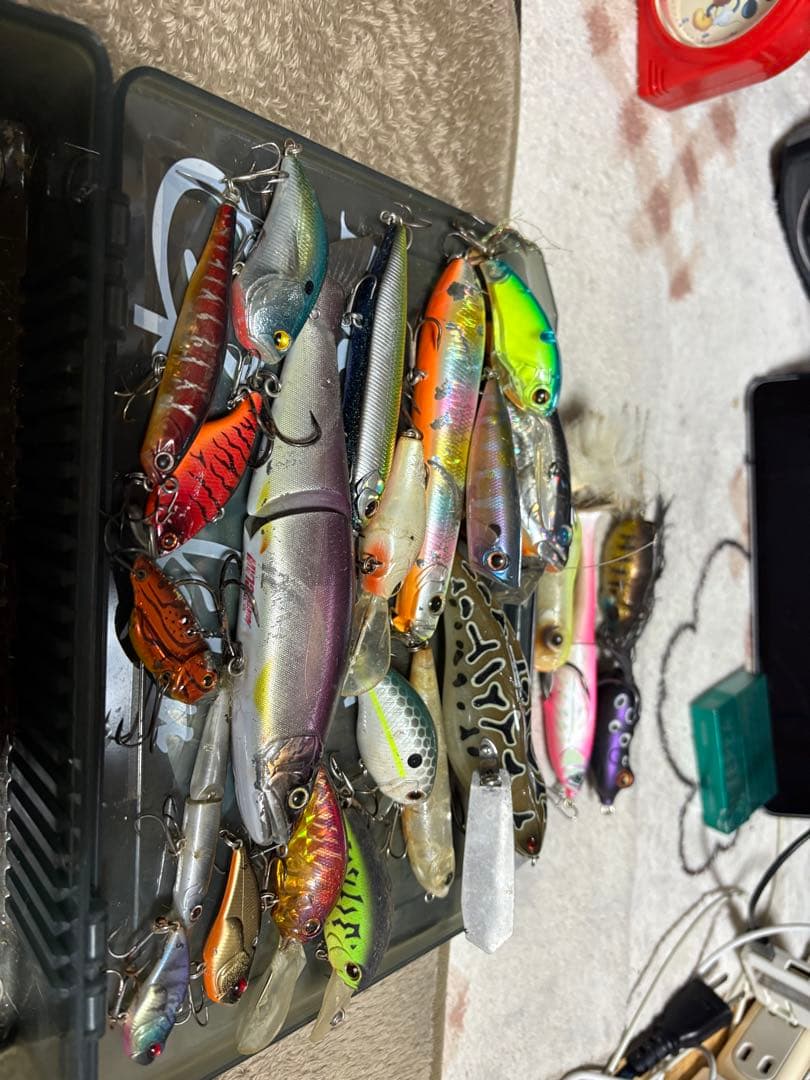 バス釣り　引退　ルアーセット売り