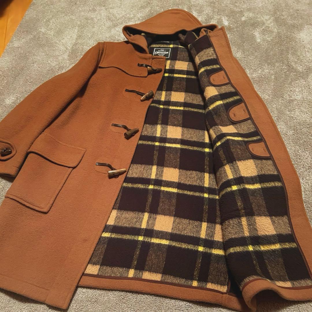 【英国製】グローバーオール ダッフルコート ベージュ 40 L相当 美品