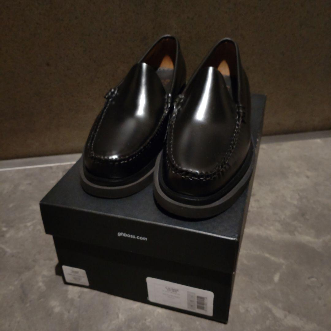 週末特価　新品未使用　GH BASS ジーエイチバス ブラック　ローファー