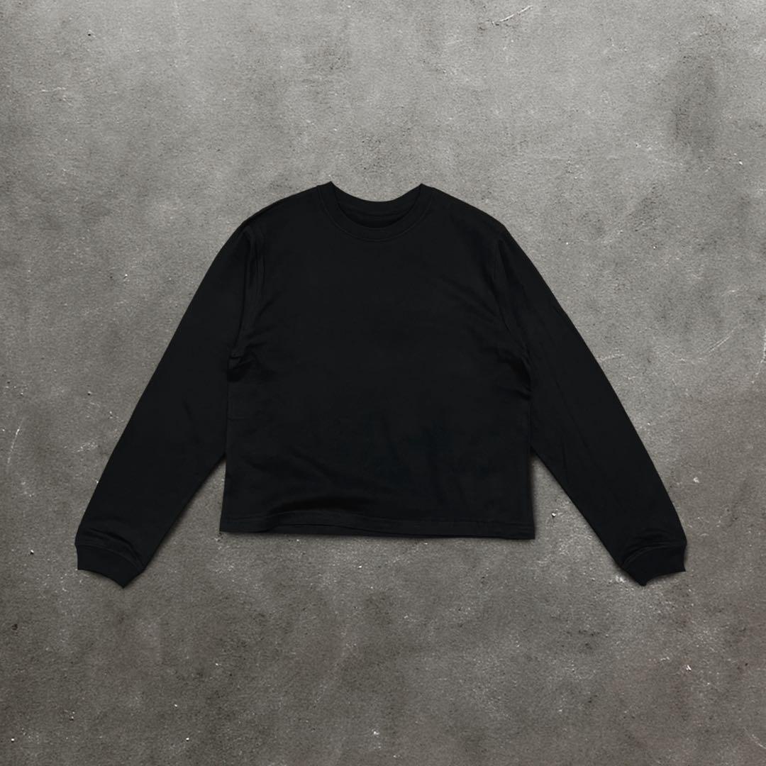 専用 新作ロンT 短丈 白黒2set