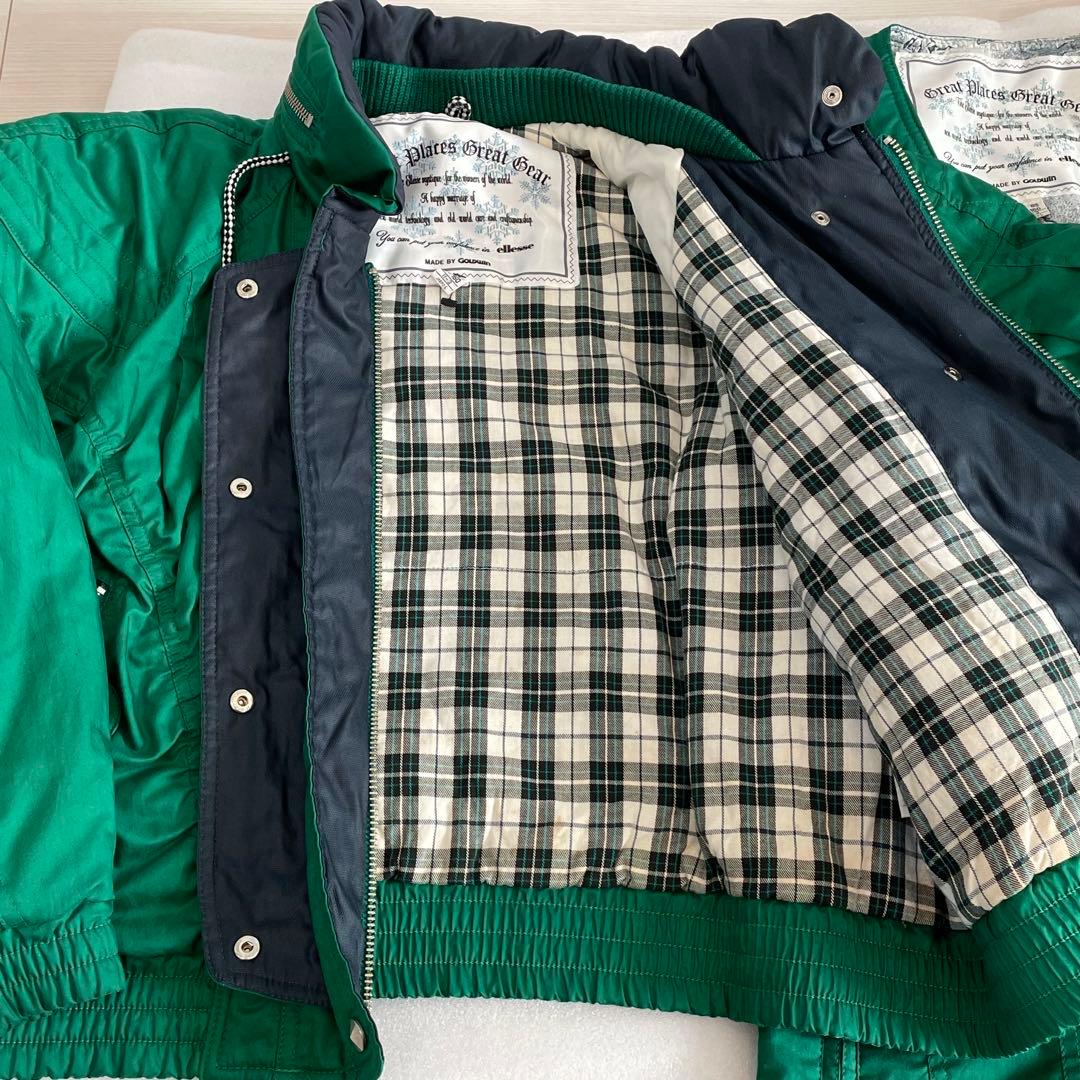 【激レア】Ellesse ITALY レトロスキーウェア　ジャケット繋ぎセットL