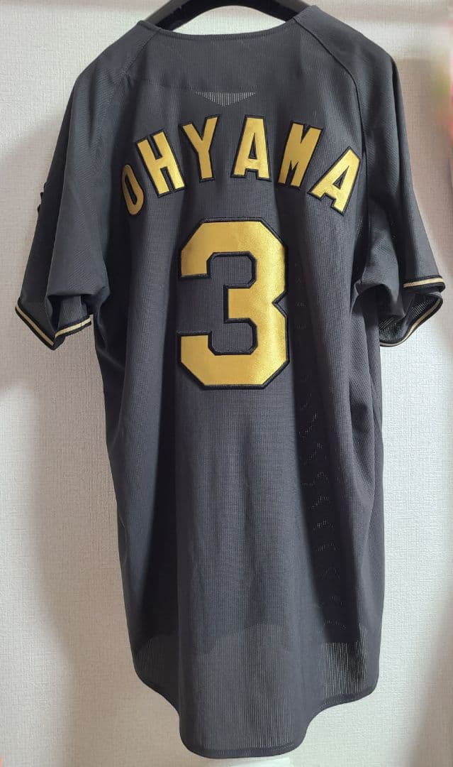 阪神タイガース☆大山悠輔☆ブラックダイナマイト☆ユニフォーム☆Oサイズ☆美品