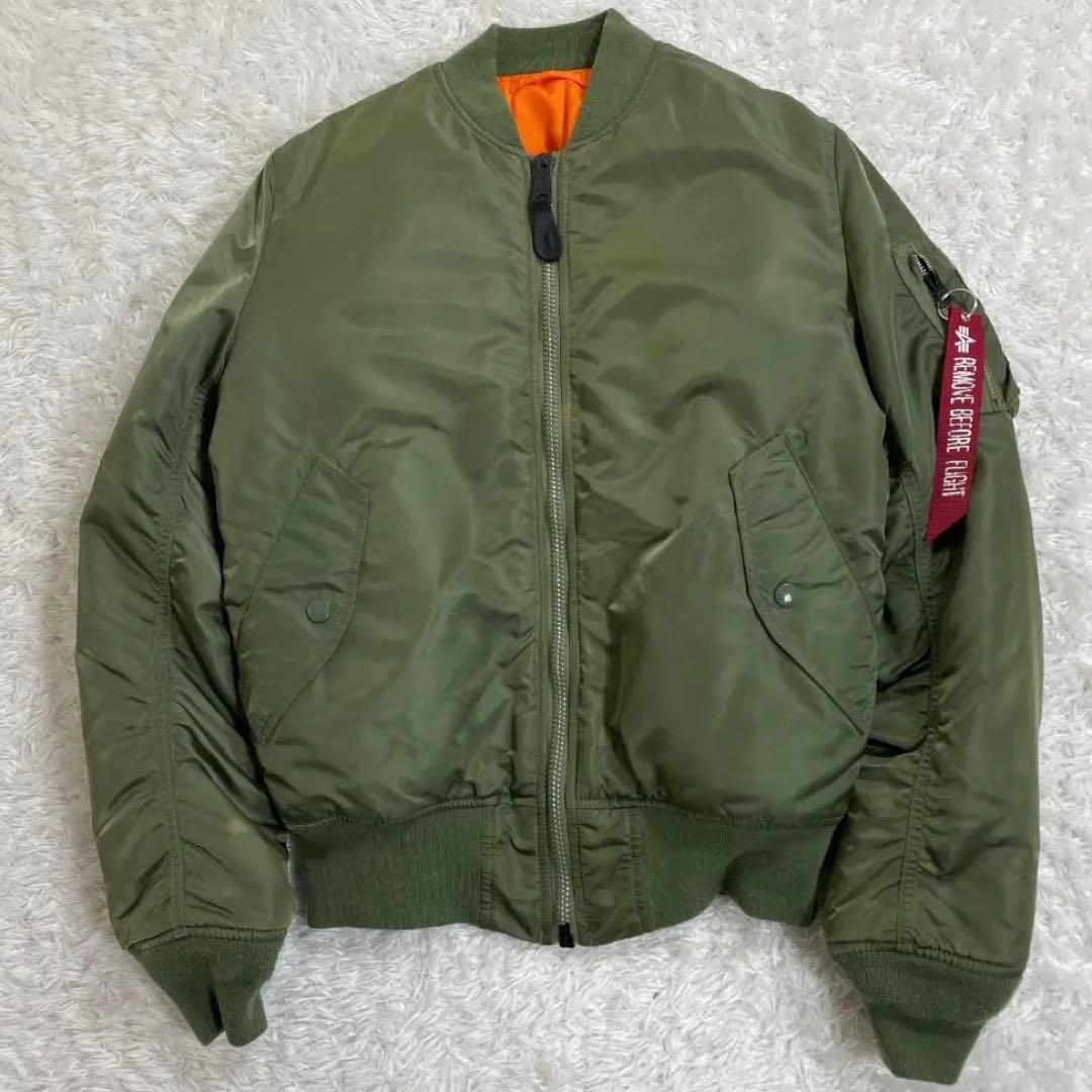 アルファインダストリーズ MA-I フライトジャケット オリーブグリーン M