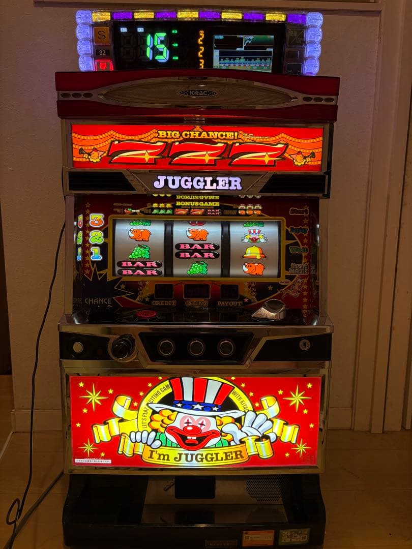 パチスロ実機 6号機 SアイムジャグラーEX-TP データカウンター付き