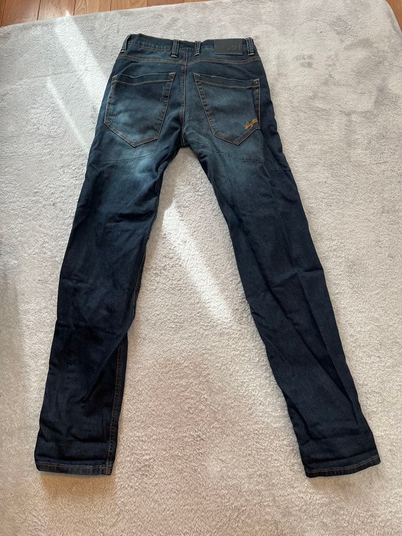 コ*タ様 PMJ KNOX ダークブルーデニムパンツ 膝用プロテクター付き