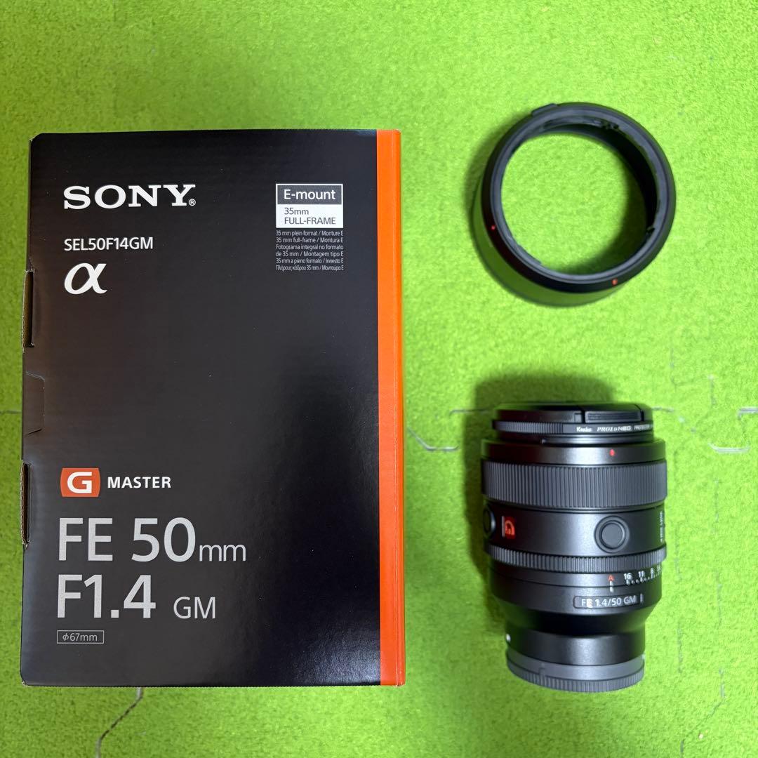 SONY FE 50mm F1.4 GM レンズ
