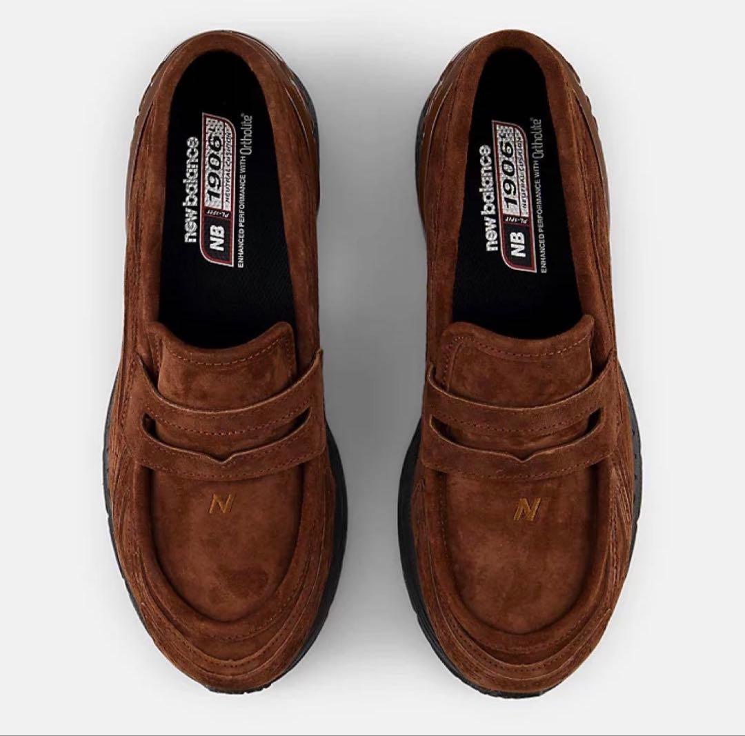 【New Balance】1906L ブラウン スニーカー ローファー