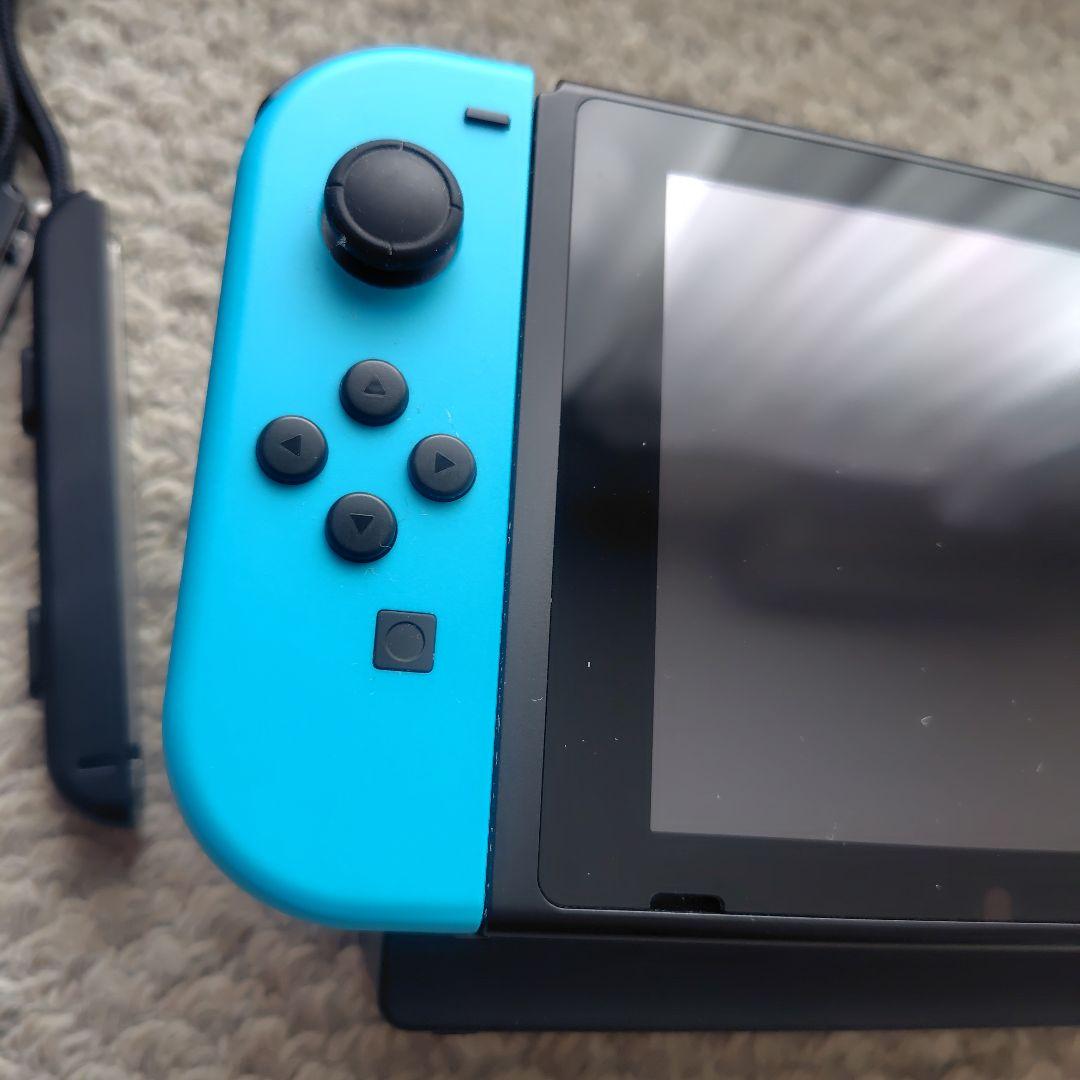 美品動作良好 Nintendo Switch ネオンブルー/ネオンレッド 本体