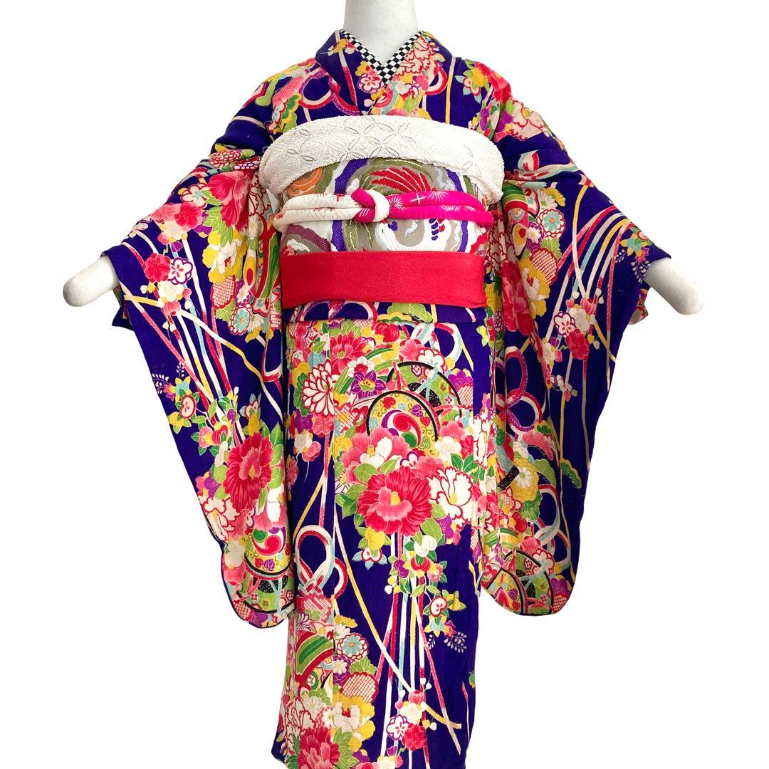 アンティーク　女の子　子供着物