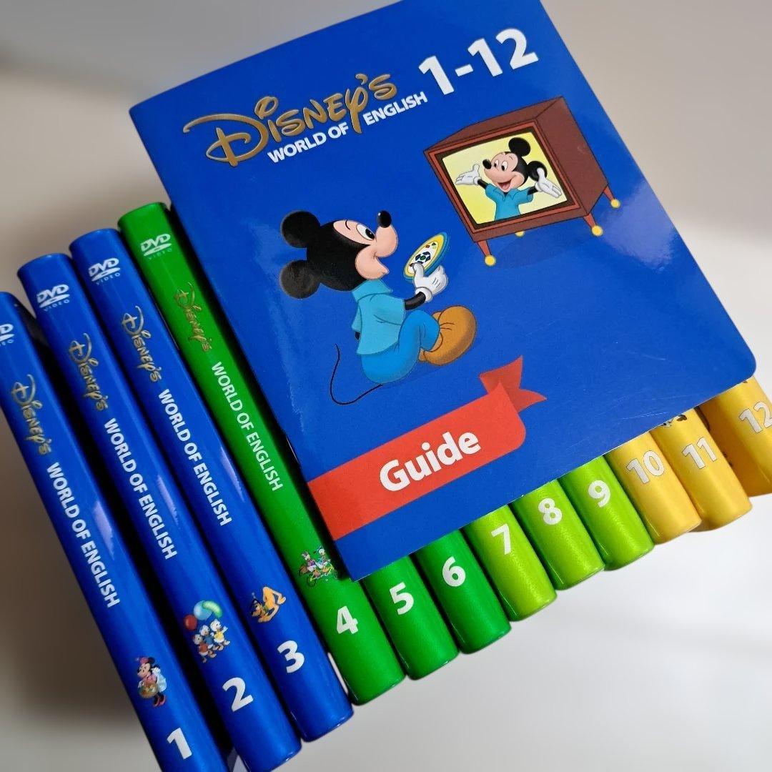 【ガイドブック付】 ディズニー英語システム　ストレートプレイ　DVD　全巻セット