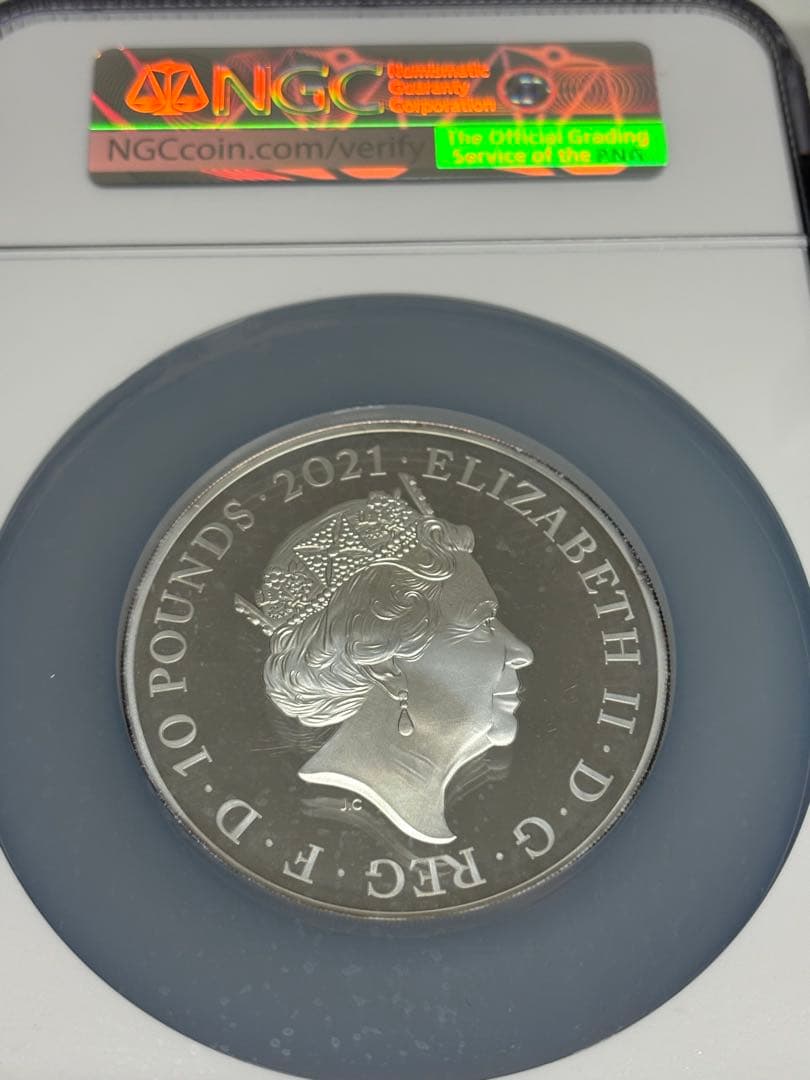 2021 QE II 95歳記念 5オンス10ポンド