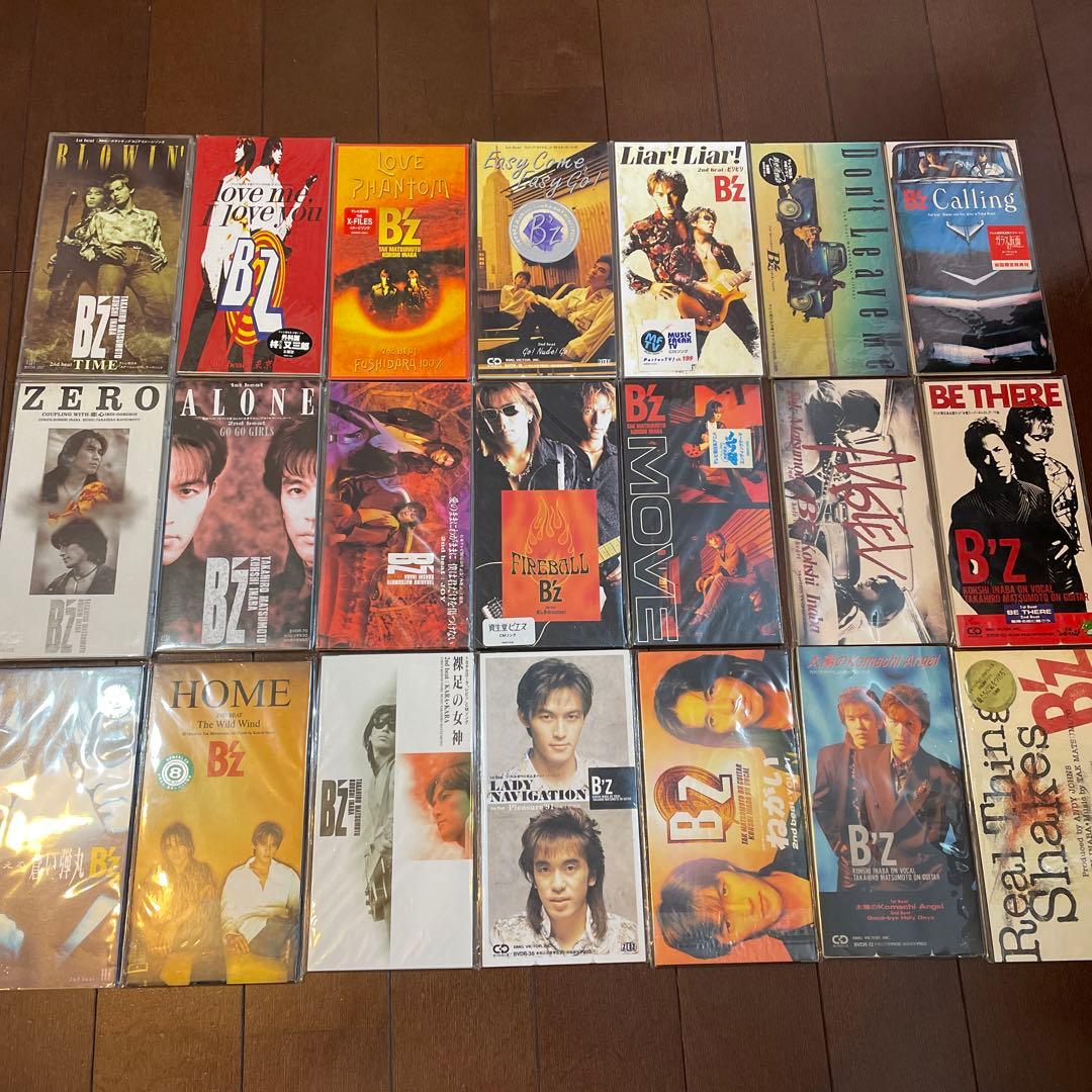 B'zシングルCDセット21枚