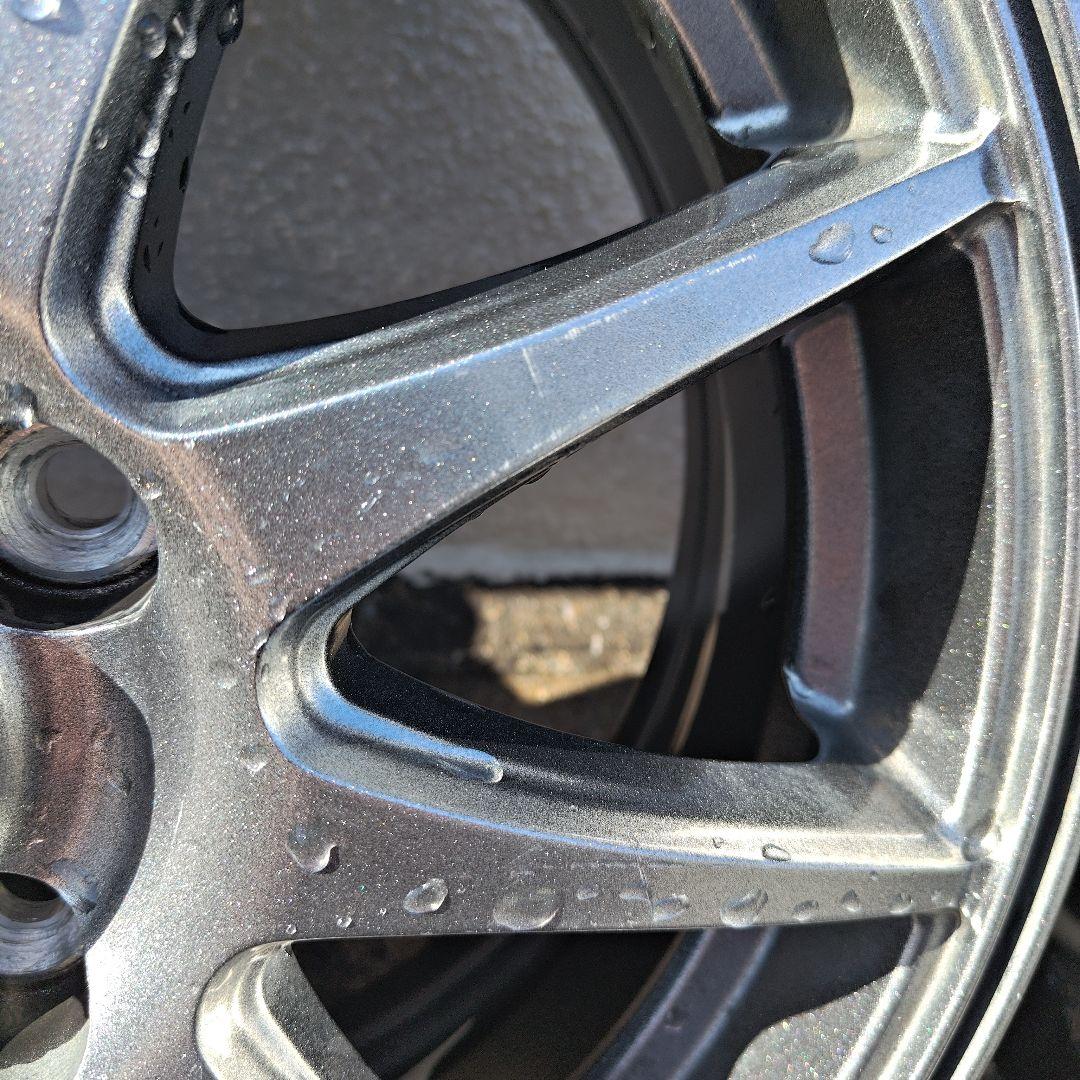 15インチ 5.5j 4穴　ET43 pcd100アベリアスポーツ　４本