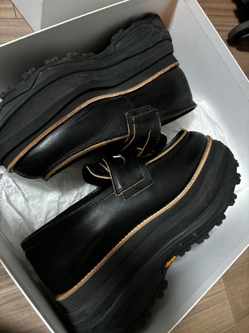 sacai レザー  ローファー