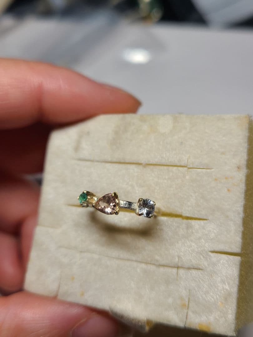 たーちゃんキラキラでキュートです♪★パライバカラーベリル★オーダー