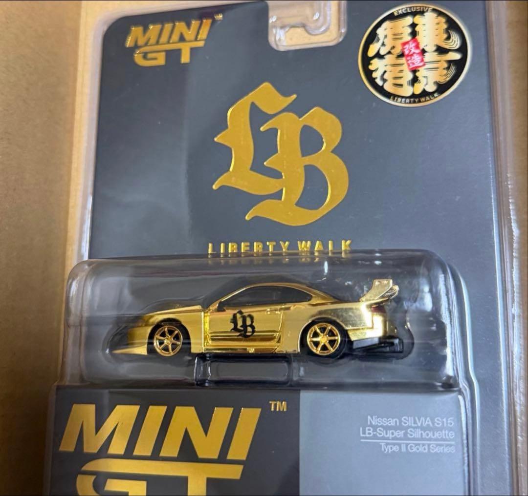 MINI GT ミニGT　シルビア S15 ゴールド シリーズ　原宿限定
