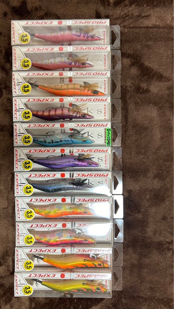 カンジ クリックス エクスペクト エギ 3.5寸 11本セット