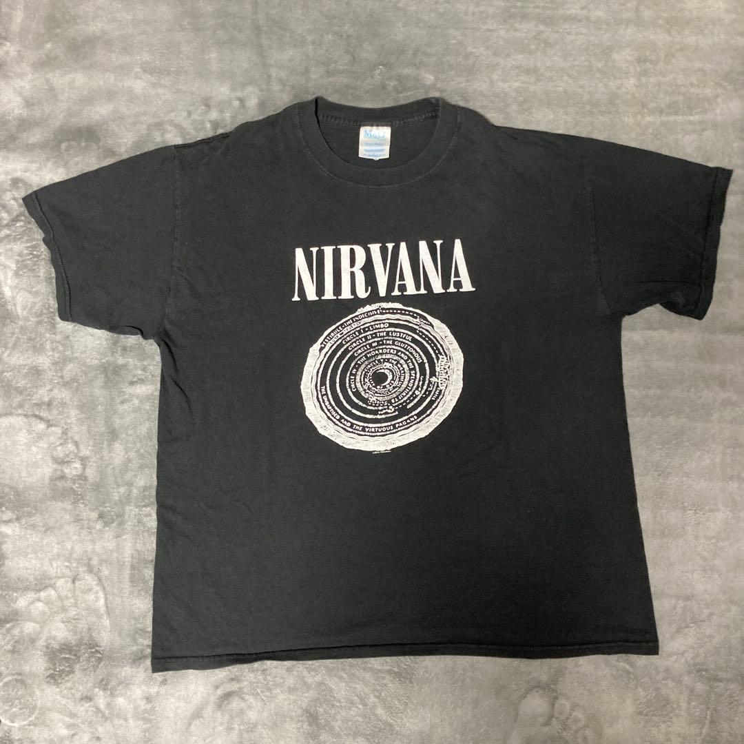 NIRVANA Tシャツ Y2K Vintage Vestibule M&O