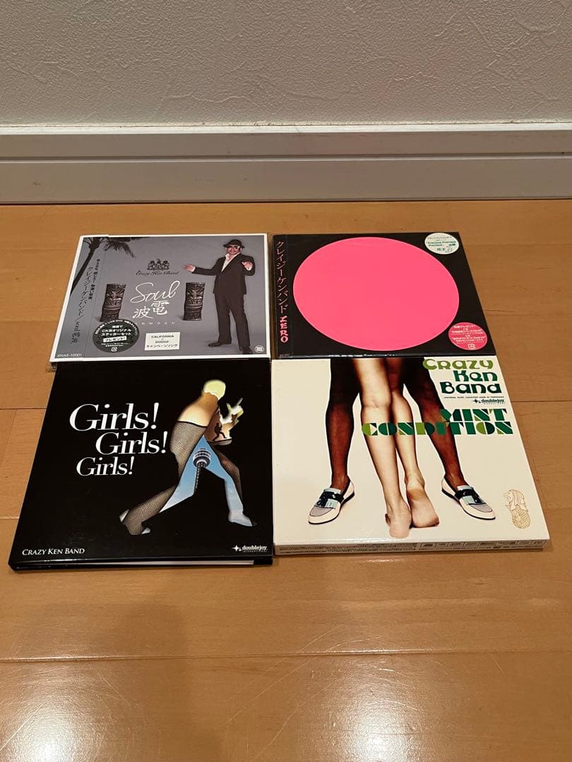 NOSSAN使用ピック付き　CKB クレイジーケンバンド　アルバム19枚+1枚！