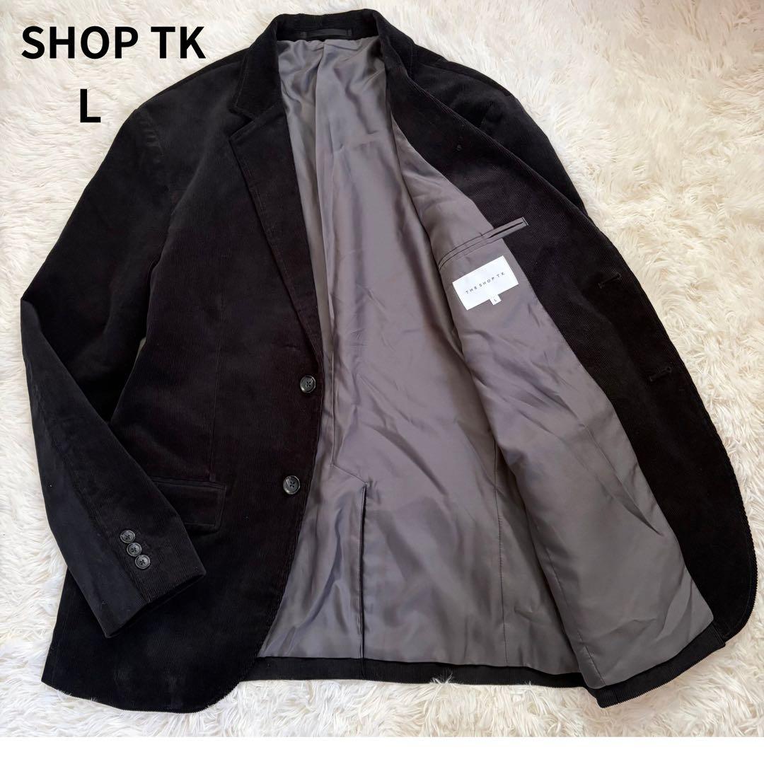 【近年モデル】タケオキクチ テーラードジャケット コーデュロイ ストレッチ 黒