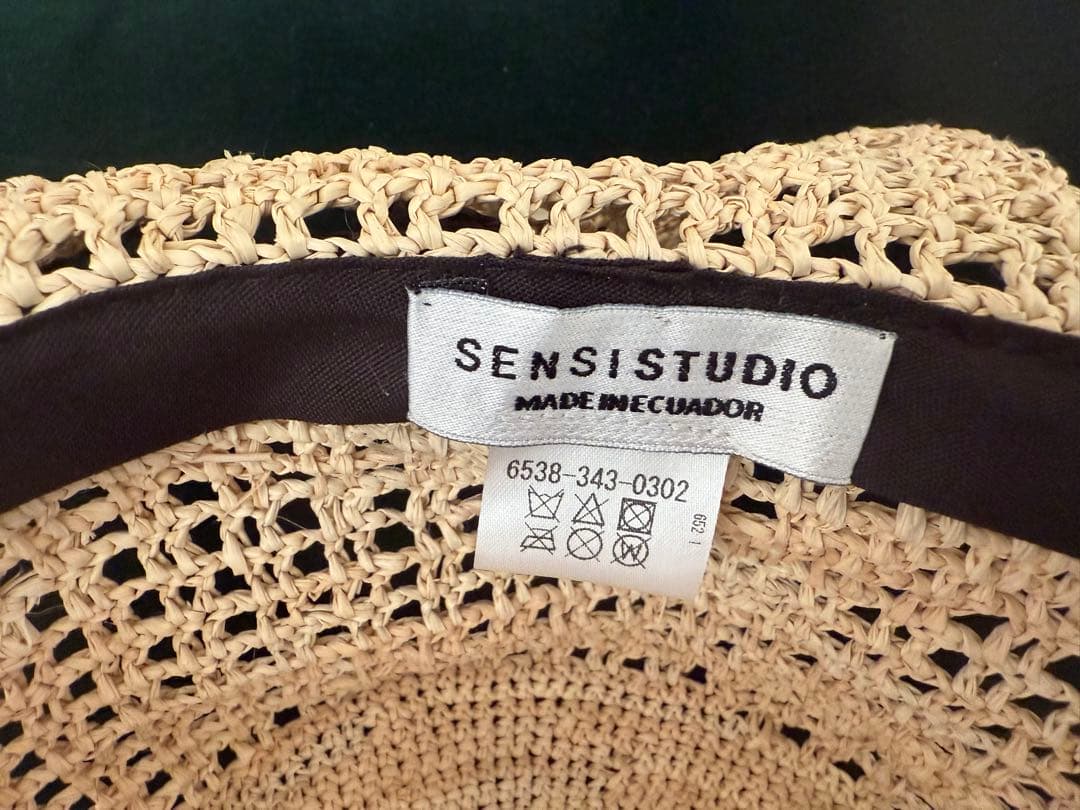 【新品】sensi studio 麦わら帽子
