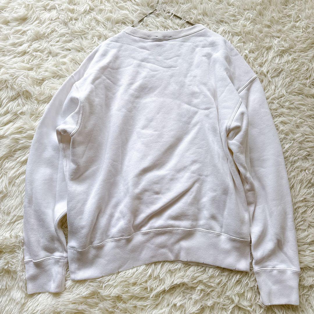 ポロラルフローレン デニム星条旗ポロベア スウェット ビジュー付き レディースM