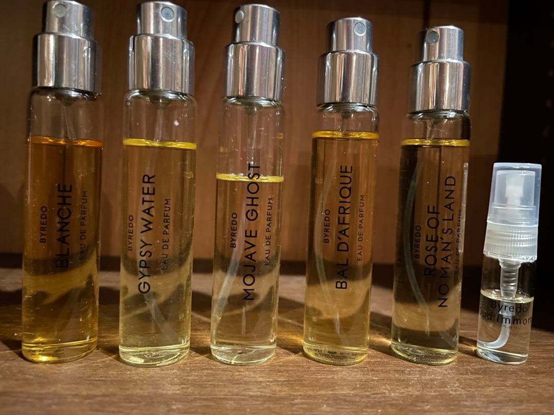 BYREDOサンプル5本とオマケ