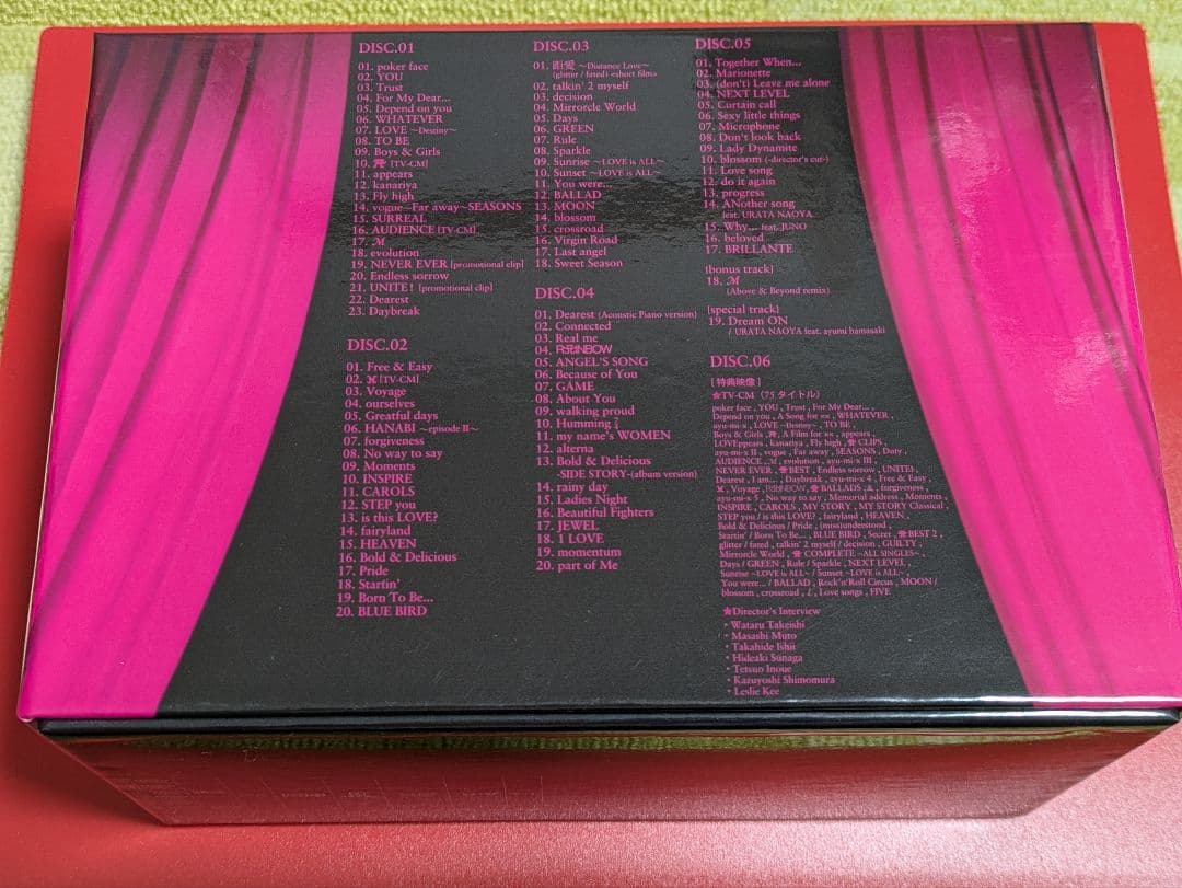 浜崎あゆみ/ CLIP BOX 1998-2011〈6枚組〉