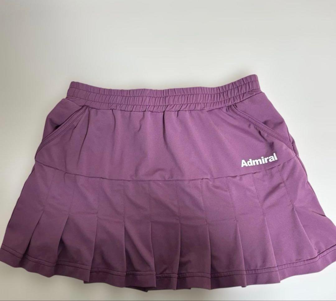 極美品！アドミラル テニススコート M パープル