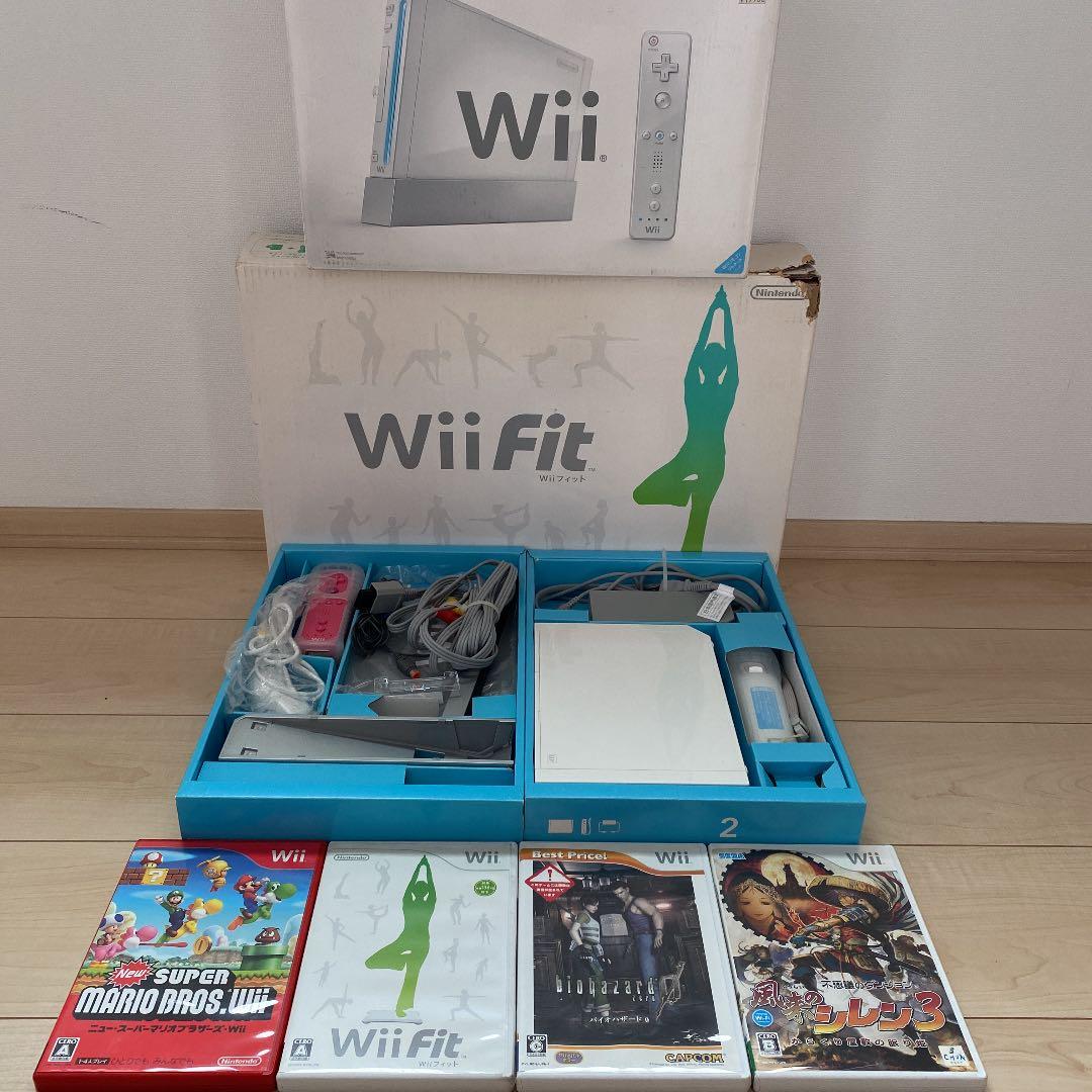 任天堂Wii +Wii fit おまとめセット　ニンテンドー　ウィー　マリオ