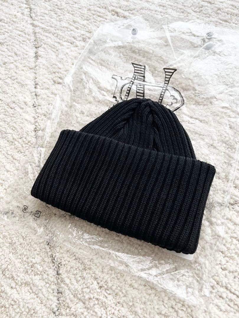 BATONER SOLID WOOL SHORT CAP バトナー ニット帽