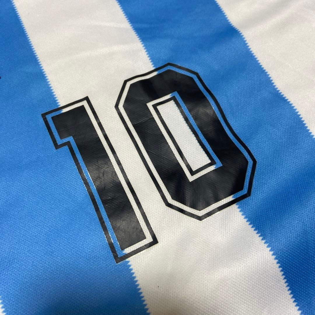 ルコック アルゼンチン代表 マラドーナ ユニフォーム ゲームシャツ 2XL