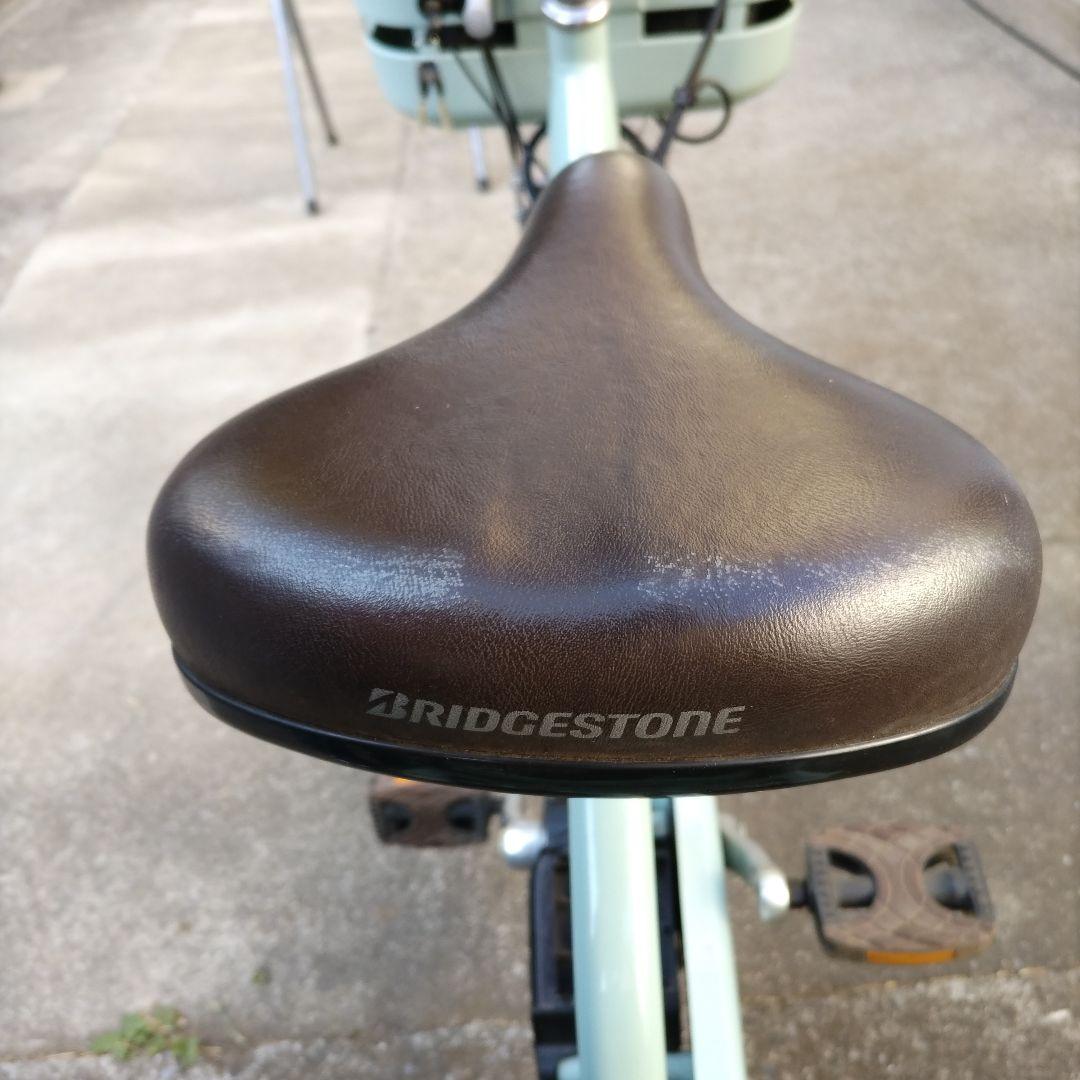 ブリヂストン 電動アシスト三輪車 ミントグリーン