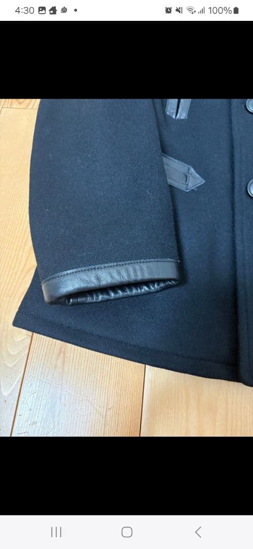 MaSa　新品未使用品　マシス　キムタク着用同型同色　ピーコート