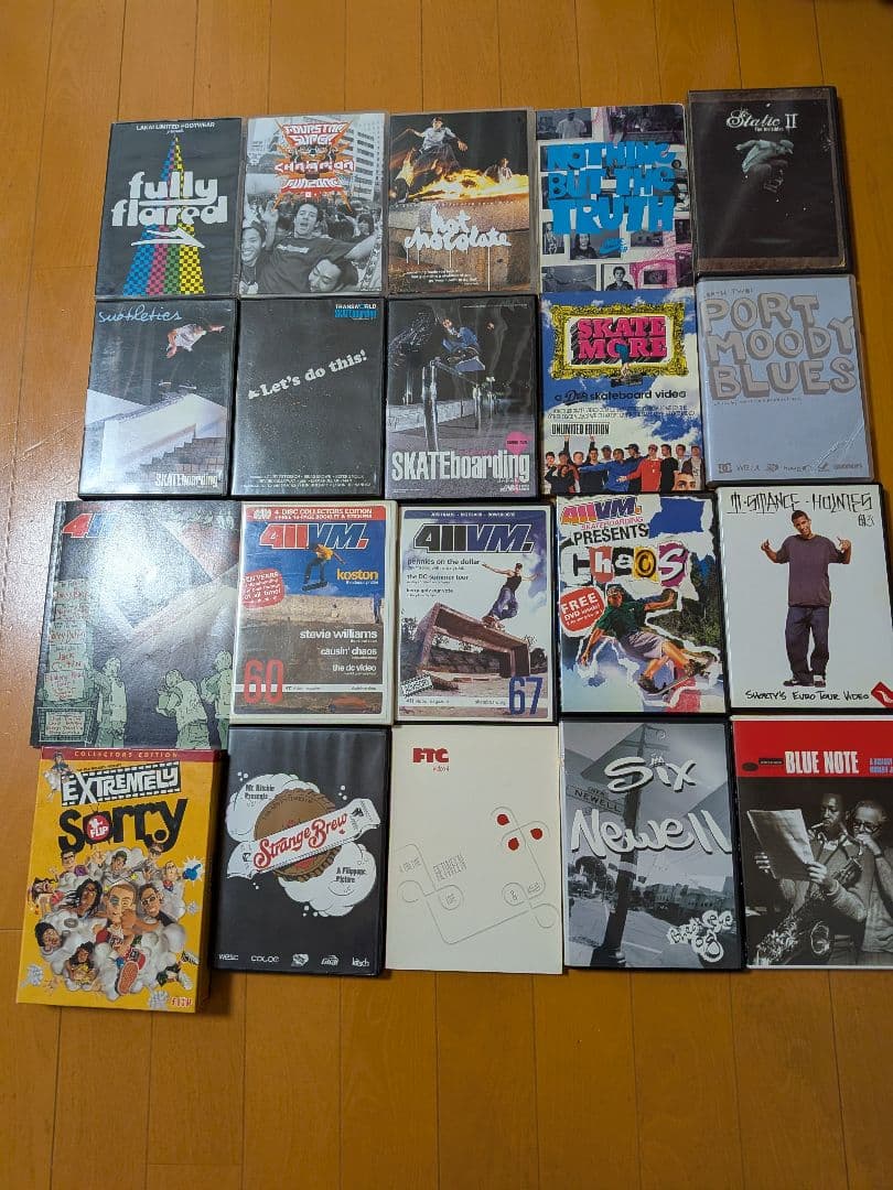 スケートボードDVDコレクション20本まとめ売り