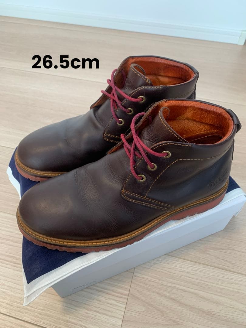 DANNER(ダナー)CHUKKA BOOTS ブラウン D0023