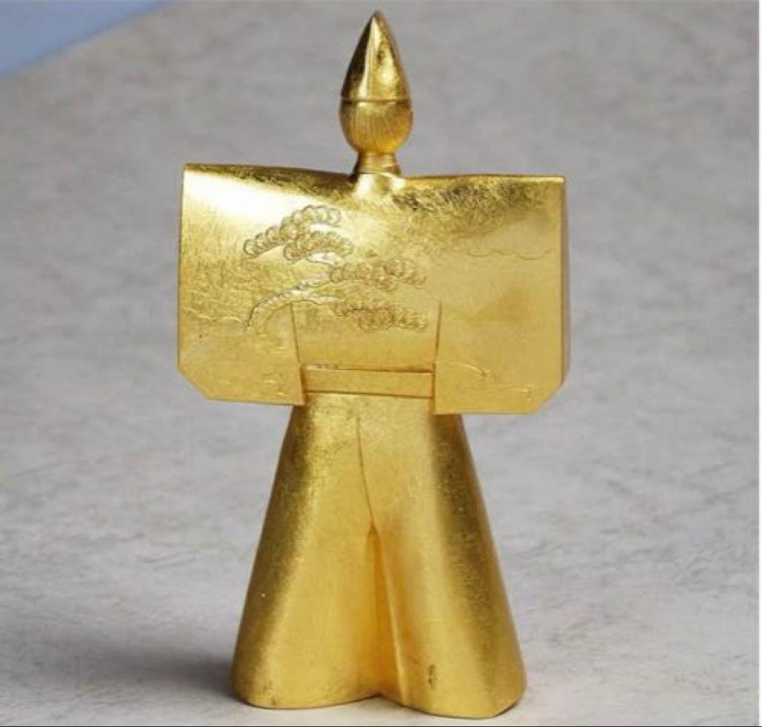 新品☆雛人形 お雛様 立雛 銀雅堂 親王飾り 屏風付 台座付 高岡銅器 松竹梅