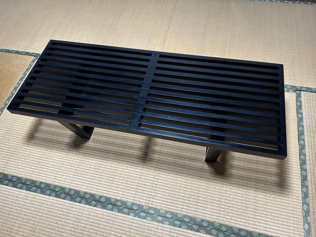 Nelson Platform Bench リプロダクト ガラス天板付き