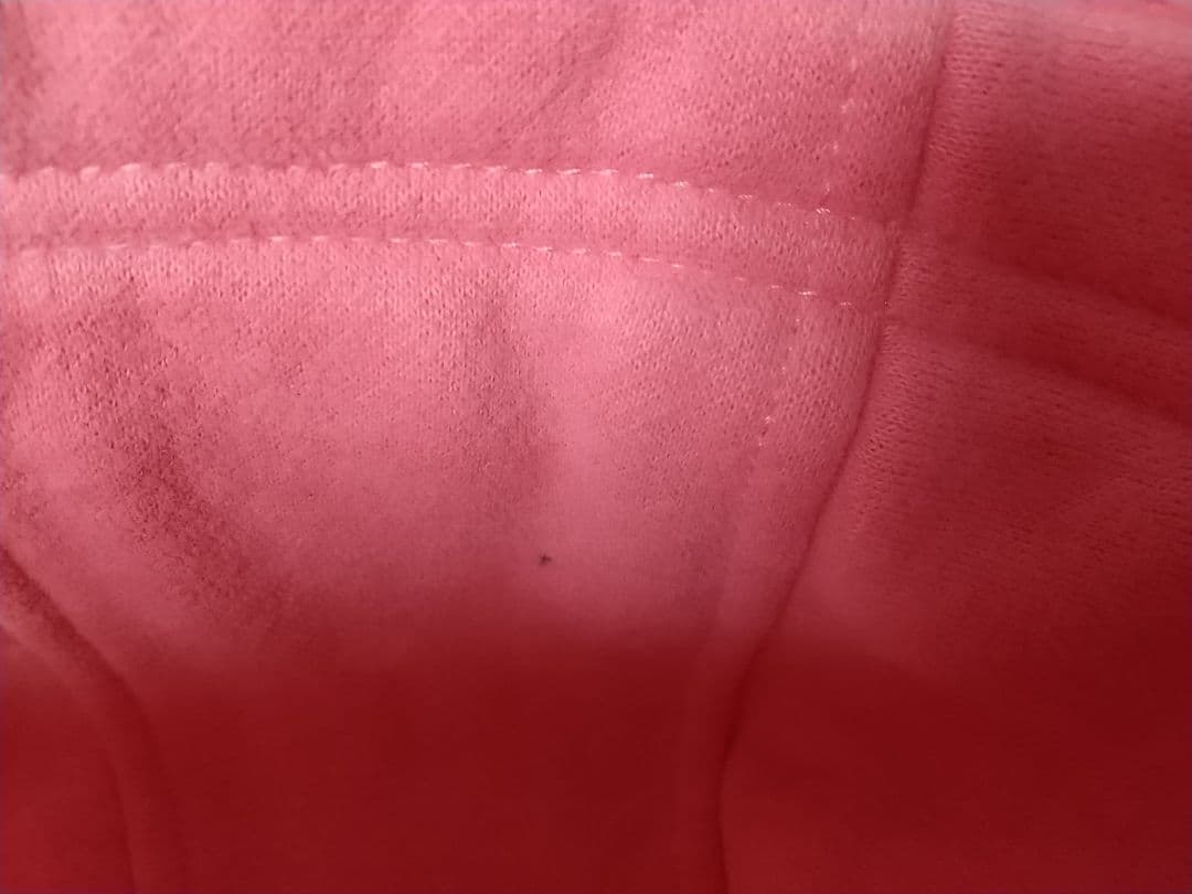 コートMARSネコ柄チェック フード ハートボタン ピンクマーズ平成ギャル