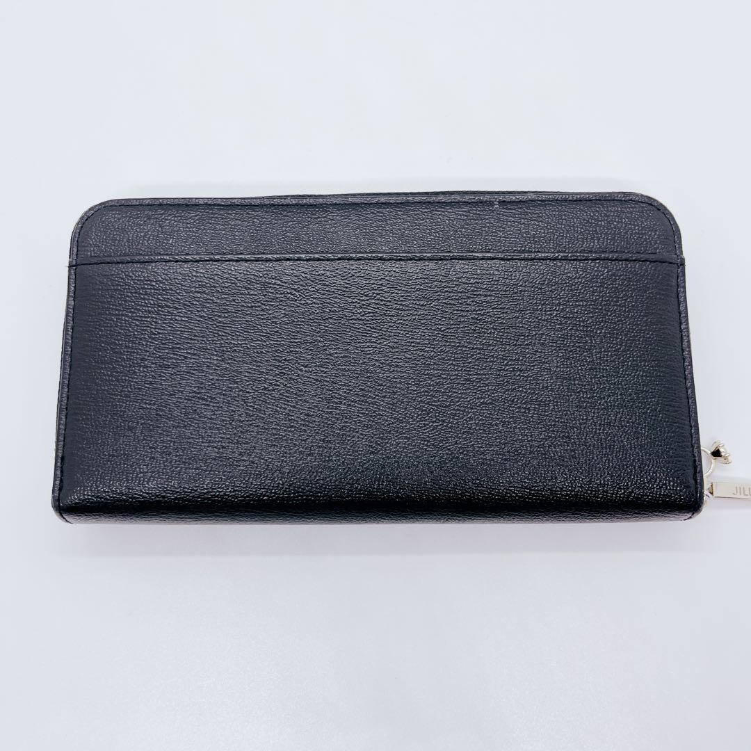 【美品】JILLSTUART ラウンドファスナー 長財布 ブラック