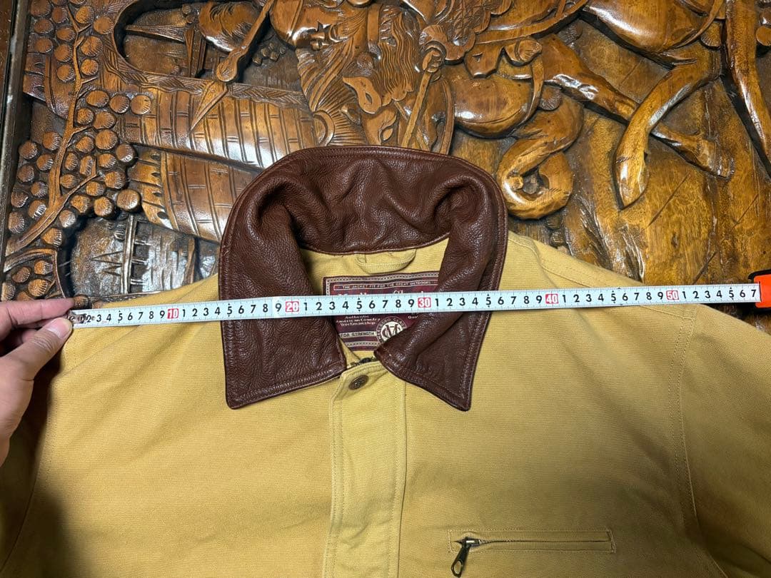 Marlboro Classics　イタリア製　ダック生地　カバーオール　L 茶