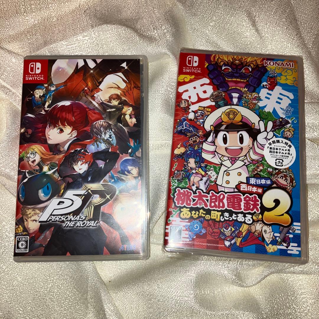 桃太郎電鉄2 ペルソナ5 R スイッチソフト　セット