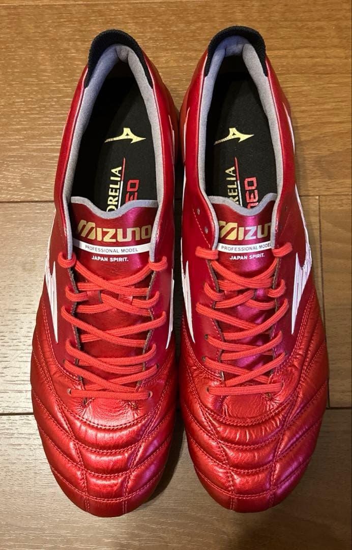 【新品未使用】MIZUNO MORELIA NEO Ⅳ JAPAN 40周年