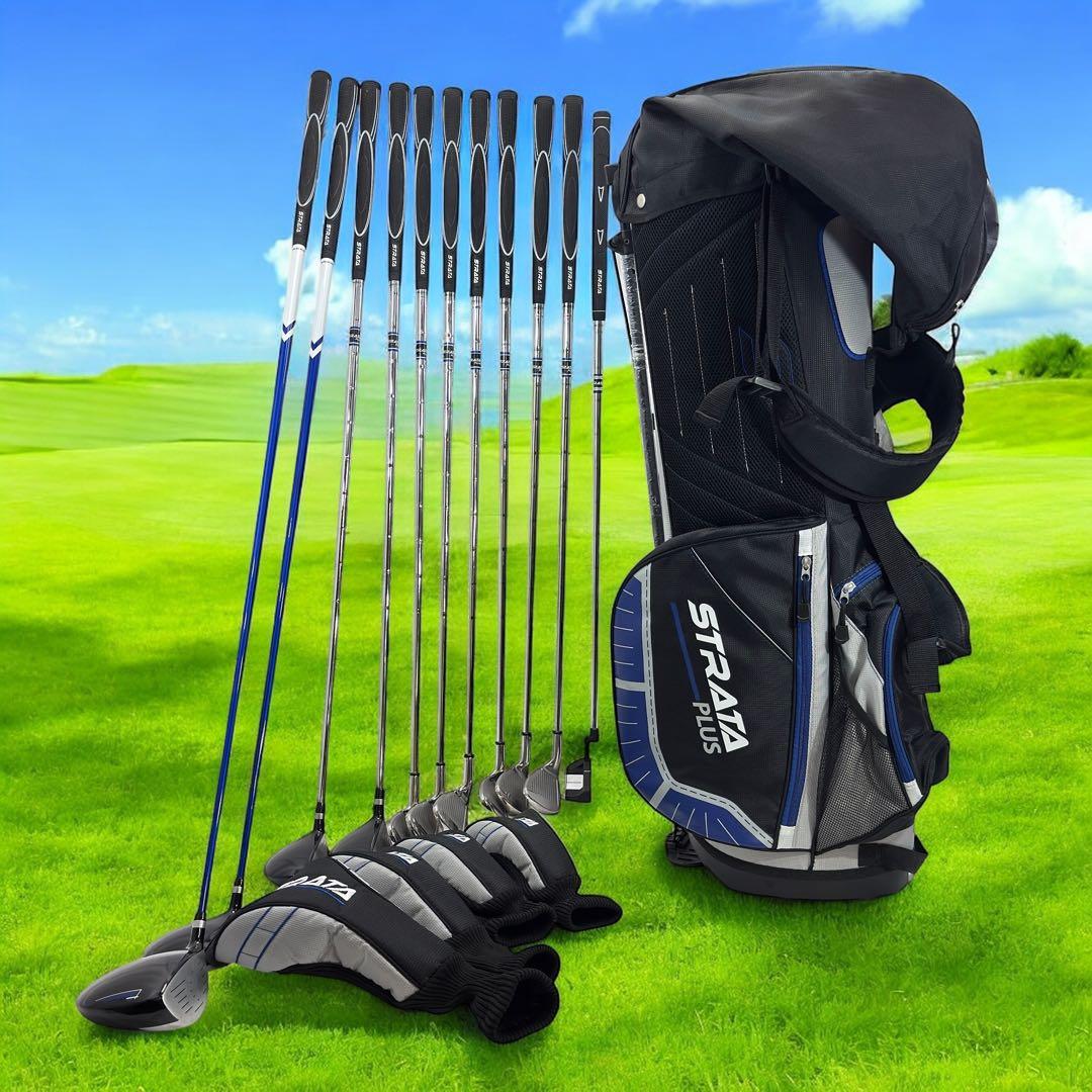 キャロウェイ ストラータ プラス　メンズ 11本 ゴルフクラブセット