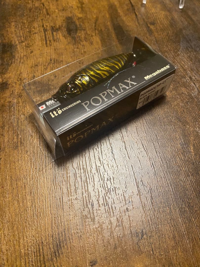 【激レア】メガバス★POP-MAX・ポップマックス★SP-C★ブラックトパーズ