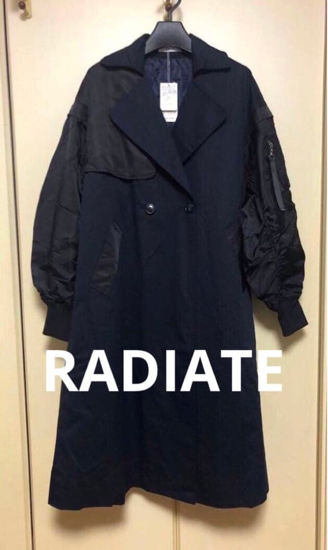 お買得【新品】スコットクラブ系列 RADIATE異素材コート　トレンチコート
