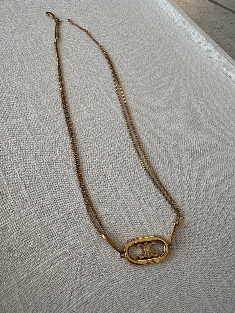 CELINE/マイヨントリオンフネックレス